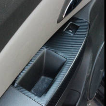 Um pequeno adesivo de fibra de carbono para levantamento de janela e porta, adesivo de capa para chevrolet cruze sedan hatchback 2009-2014 acessórios 2024 - compre barato