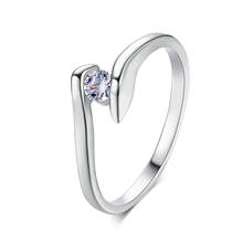 Zhuyang anel de cristal conciso de alta qualidade, cristais prateados, tamanhos completos zyr198 r232 2024 - compre barato