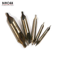Binoax-Juego de brocas de taladro central combinado HSS, herramienta de ángulo de 60 grados, 5/3, 15/2, 5/1, 5/1mm, # ND00438 #, 5 unidades 2024 - compra barato