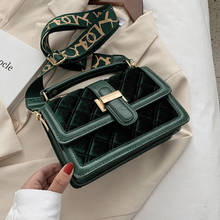 Bolso de diseñador de lujo para mujer, bandolera de piel sintética de alta calidad, Color sólido, de ante suave 2024 - compra barato