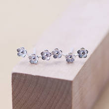 REETI 925 sterling silver flower Stud Earrings for Women Elegant Wedding Jewelry pendientes mujer moda 2019 Brincos 2024 - buy cheap