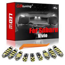 GBtuning Error libre juego de luz Interior LED 10 Uds para Subaru Vivio (1992-2019) vehículo maletero cúpula mapa lámpara Interior Accesorios 2024 - compra barato