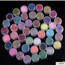 45Pcs Colors nail glitter powder Set Flash Diamond Shimmer Glitter Powder for Kids Face Body DIY Nail Painting Art Makeup Tool 2024 - buy cheap