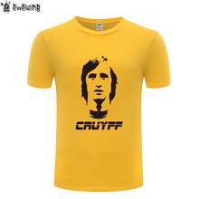 Johan cruyff impresso t camisa dos homens de fitness halterofilismo fãs usar t camisas de algodão masculino manga curta tshirt streetwear topos t 2024 - compre barato
