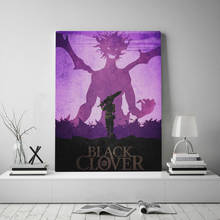 Wall Art Home Decora Hd Anime Print Modular Black Clover Asta Demon Picture Poster Canvas Painting For Bedroom Artwork No Frame 2024 - buy cheap