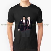 Klaine-Camiseta de Glee para hombre y mujer, camisa blanca y negra, Klaine, Kurt, Hummel, Blaine, Anderson, Otp, serie de Tv, Love Glee 2024 - compra barato