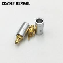 5 pares de conector de clavija de cobre de berilio para auriculares IE500 IE400pro 1690TI tapón para auricular 4,4mm agujero DIY conector de cable 2024 - compra barato