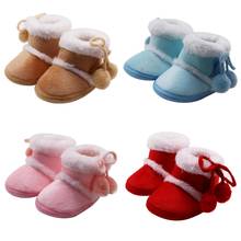 Baby Shoes Toddler Shoes Girl Boy Winter Baby Boots Warm Fleece Children Kids Snowboots 2024 - buy cheap