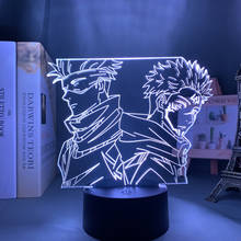 Anime Lamp Satoru Gojo Jujutsu Kaisen Led Night Light Yuji Itadori for Room Deco Birthday Gift Jujutsu Kaisen Lamp Yuji Itadori 2024 - buy cheap