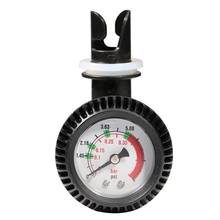 Air Pressure Gauge 5 PSI Kayak Test Air Valve Connector Air Thermometer Inflatable Boat Pump Gas Meter ABS Barometer 2024 - buy cheap