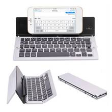 Portable Folding Wireless Bluetooth Keyboard Keypad for iPad Mobile Phone Tablet Bluetooth Connection Rechargeable 2024 - buy cheap