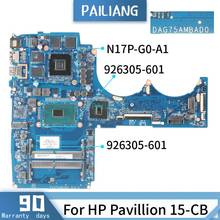 PAILIANG-placa base para portátil HP Pavillion 15-cb, núcleo SR32Q, i7-7700HQ, N17P-G0-A1, DDR4 2024 - compra barato