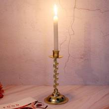 Black Creative Retro Classic Decorations Candle Holder Eco-friendly Fadeless Wrought Iron Desktop Candle Stand Decor For Dorm 2024 - buy cheap