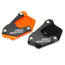 Placa ampliadora de soporte lateral para motocicleta, almohadilla de extensión de pie, para KTM 890 ADV 890 Adventure R 2021, accesorios 2024 - compra barato