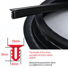 1.6M Car Dashboard Sealing Strip for granta skoda yeti lada priora kia rio k2 mazda peugeot 308 2024 - buy cheap