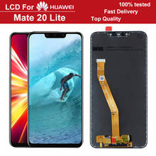 100% tested Original 6.3" IPS Display with Frame Replacement for Huawei Mate 20 Lite LCD Touch Screen Digitizer Assembly 2024 - buy cheap