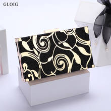 Golden Metal Printed Women Evening Bags Gold Black Color Sequined Day Clutches Shoulder Chain Party Handbags 2024 - buy cheap