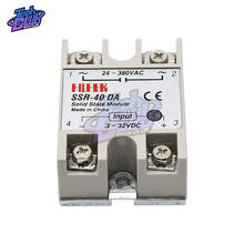 24V-380V 40A 250V SSR-40DA Solid State Relay Module 3-32V DC To AC SSR 40DA 2024 - buy cheap