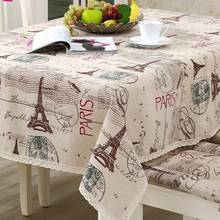 Tower Decorative Table Cloth Tablecloth Rectangular Dining Table Cover Tablecloths Obrus Tafelkleed mantel mesa nappe 2024 - buy cheap