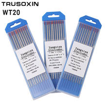 10 pcs Red Color Code 150MM Thorium Tungsten Electrode Head Tungsten Rod Needle/Wire for TIG WSME SUPER Welding Machine 2024 - buy cheap