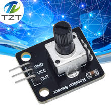 TZT Rotary Potentiometer Analog Knob Module For Raspberry Pi Arduino Electronic Blocks RV09 Rotary encoder for arduino 2024 - buy cheap