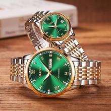 Luxury Mechanical Couple Watches Pair Men And Woman Automatic Watches For Lovers Fashion Wristwatch Stainless Steel Waterproof 2024 - buy cheap