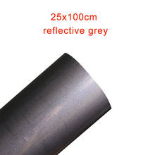Adesivo metálico e refletor a laser, para impressão térmica de vinil, 1 folha de 25cm x 100cm (10 "x 20") 2024 - compre barato