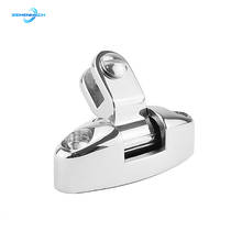 Universal Fit 316 Stainless Steel Boat Bimini Top Mount Swivel Deck Hinge With Rubber Pad Marine Yacht Hardware Boat Accessories 2024 - buy cheap