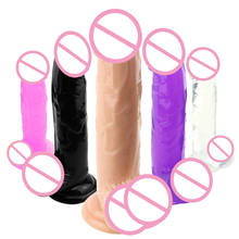 15-22cm Dildo Realistic Sex Toys for Women Big Dick Clitoral Stimulator Female Masturbator Suction Cup Dildos Lesbian Anal Toys 2024 - buy cheap