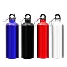Botella de agua de aleación de aluminio para gimnasio, botella de agua deportiva para deportes, ciclismo, Camping, bicicleta, ejercicio, 750ml 2024 - compra barato