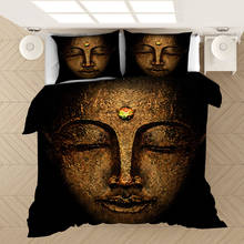 Bohemian Buddha Statue 3D Bedding Set Bed Linen Duvet Cover Full King Single Queen Comforter Bedding Sets Bedclothes Bed Set 2024 - buy cheap