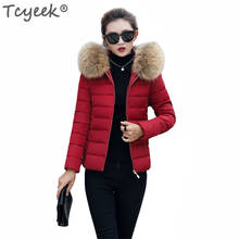 Plus Size 4XL 5XL 6XL Parkas Winter Jacket Women Big Fur Hooded Coat Female Cotton Padded Warm Clothes Parka Mujer LWL957 2024 - buy cheap