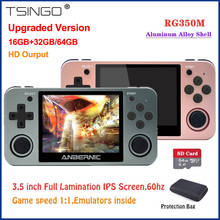 2021 3.5" Full View IPS Screen RG350M Retro Game Console Linux OS HD Output Metal Shell PS1 Emulators RG350 Video Game Player 2024 - buy cheap