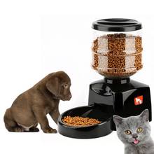 5.5L Smart Feeder Automatic Food Dispenser Pet feeder with LCD Display Sound Recording Timer Programmable For Dog Cat 2024 - buy cheap