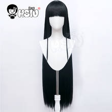 Noshiro Wig Game Azur Lane Cosplay HSIU Brand Black fiber synthetic long hair Girl fashion halloween Prom party wig+Free wig cap 2024 - buy cheap