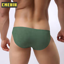 Hot Free Shipping Low waist Sexy Mens Underwear Briefs LOGO Male Underwear Cotton Men's Briefs Bikini Gay Underwear Gift AD314 2024 - buy cheap