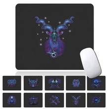 Mousepad antiderrapante de couro pu, mouse pad à prova d'água para estudantes e jogos de escritório 2024 - compre barato