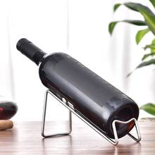 Wine Bottle Bracket Ornaments Creative Wine Display Rack Decoration European Style Simple Fashion Home Iron Art Supplies 2024 - buy cheap