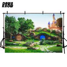 DAWNKNOW Cartoon Castle Photography Background Baby Photocall Fairy Tale Photo Shoot Backdrop Children Photo Studio lv2667 2024 - buy cheap