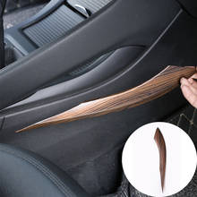 ABS Plastic Pine Wood Grain for BMW X1 F48 2016-2018 for BMW X2 F47 2018 Center Console Passenger Side Decoration Strip Trim 2024 - buy cheap