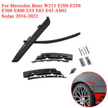 For Mercedes Benz W213 E200 E250 E300 E400 E53 E63 E43 AMG Line 2016-2022 Car Rear Bumper Fender Flare Extension Wheel Eyebrow 2024 - buy cheap
