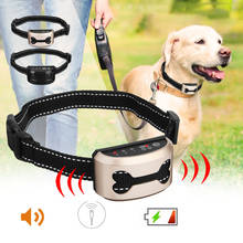 Pet Dog Rechargeable Anti Bark Collar Control Train Waterproof Stop Barking Dog Waterproof Ultrasonic Training Collars 2024 - buy cheap