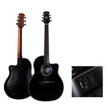 Folk Guitar 41 Inch Picea Asperata Solid Acoustic Guitar High Quality Electric Guitar Musical Instrument with Pickup AGT270 2024 - buy cheap