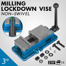 3" Non-Swivel Milling Lockdown Vise Bench Clamp Vise High Precision 2024 - buy cheap