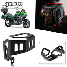 BJMOTO-cubierta protectora Versys1000 para motocicleta, protector de depósito de fluido delantero, para Kawasaki Versys 1000, 2019-2020 2024 - compra barato