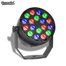 Led Par Light 18X3W RGB DJ Par Light  Ultraviolet Wash Disco Light Mini Led Plastic Party Event Stage Effect Dance Home 2024 - buy cheap