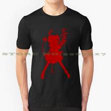 Flander scarlet (vermelho escuro)-camiseta engraçada de verão projeto touhou para homens e mulheres 2024 - compre barato