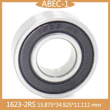 1623 Hybrid Ceramic Bearing 15.875*34.925*11.112 mm ( 1 PC) Industry Motor Spindle 1623HC Hybrids Si3N4 Ball Bearings 3NC 1623RS 2024 - buy cheap