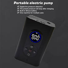 150PSI Portable Vehicle Tire Inflator Car Air Pump Cordless Smart Wireless Air Pump Bike Inflator Bicycle Tire Electric Air Pump 2024 - buy cheap