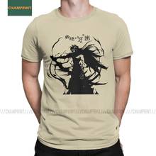 Мужская футболка с коротким рукавом Getsuga Tenshou Bleach Ichigo, футболки с коротким рукавом, большие размеры 2022 - купить недорого